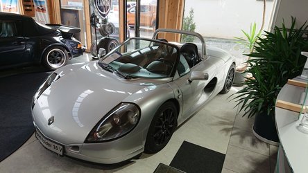 Renault Sport Spider mit Frontscheibe