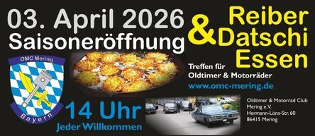 Saisoneröffnung 2026 mit Reiberdatschi beim OMC